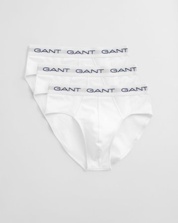 GANT Herren 3er-Pack Unterhosen (L) Weiß