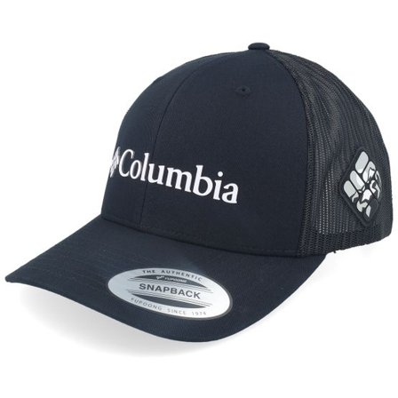 Columbia - Svart trucker Keps - Columbia Mesh Black Trucker @ Hatstore