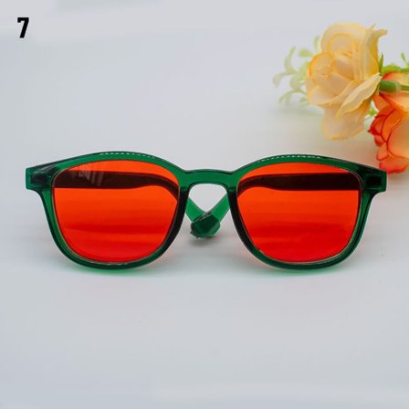 Søde stel briller Plys dukke briller 7 7