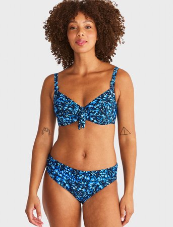 Abecita Bahamas Bikini Wire Bra - Blue - D x 80