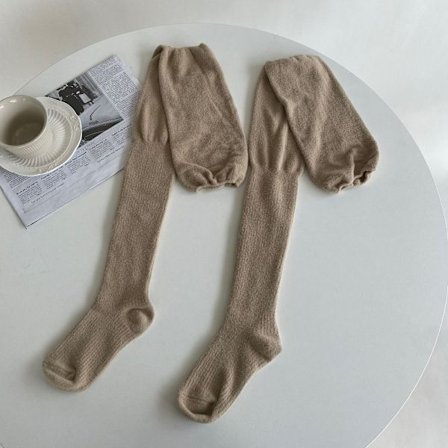 Over Knee Strømper Lårtights KHAKI