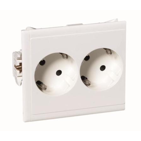 Schneider Electric 5940010 Orjapistorasia 94 x 84 x 39 mm, 2-suuntainen, Asennusmateriaali