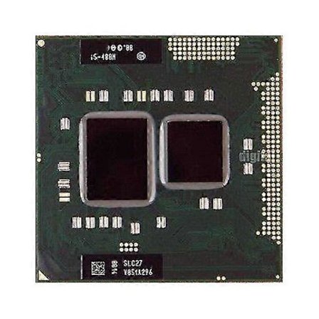 Processor i5-480M SLC26 2 kärnor 4 trådar PGA988 Mobil CPU