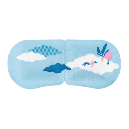 Steambase Daily Eyemask, Fleecy Cloud, 5 stk.