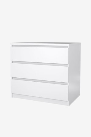 Tvilum - Naia Byrå 3 lådor - Paket - Vit - Byråar - Från Homeroom