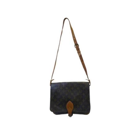 Louis Vuitton Vintage, Pre-owned Canvas Cartouchiere Bruin, Dames, Maat:ONE Size