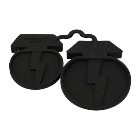 Laddport Vattentätt Dammskydd Skyddande Hölje Silikon Styling Dekoration Tillbehör Kompatibel för Tesla Model 3/Y