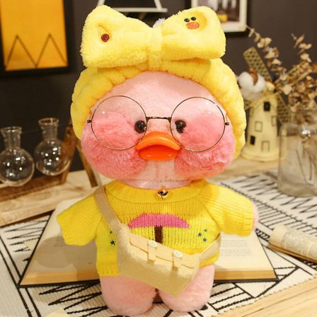 Mordely 30CM Pink LaLafanfan Kawaii Cafe Mimi