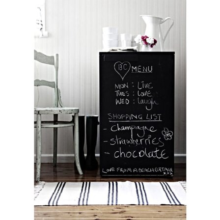 Itsekiinnittyvä leikepöytä Liitutaulu 200x45cm