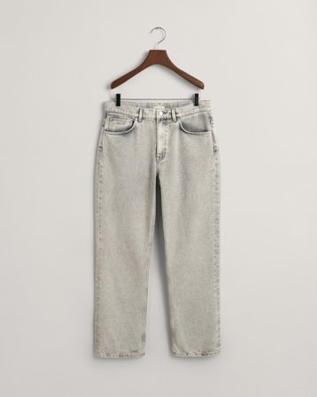 GANT Teenager Teen Boys Relaxed Fit Jeans (164) Grau