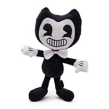Bendy Maskin Figur Bendy Boris Plyschleksaker Docka Barn Present