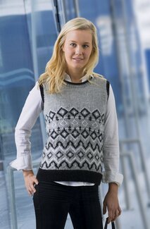 Damtröja och slipover Josefine