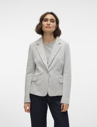 Vero Moda Vmjulia Ls Blazer Jrs Noos - Grey - 38