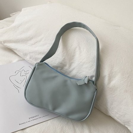 Skuldertasker Læderhåndtaske BLÅ