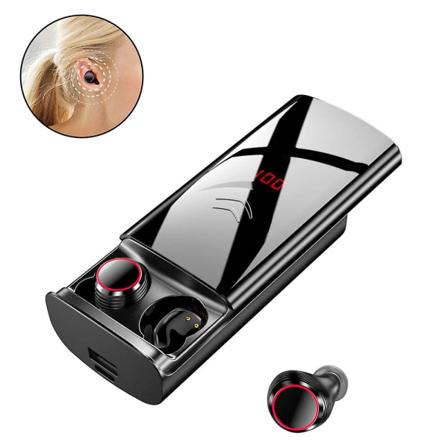 Trådløse ørepropper Bluetooth 5.0 Tws hodetelefoner Binaural mikrofon
