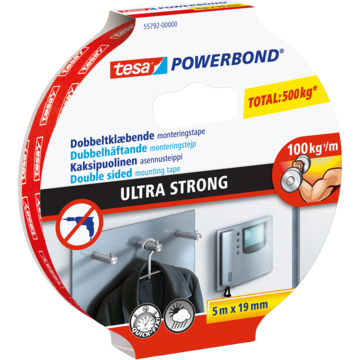 Monterings Teip Tesa 5M x 19mm
