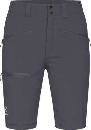 Haglöfs Mid Slim Shorts Women Women hiking shorts Grey 36