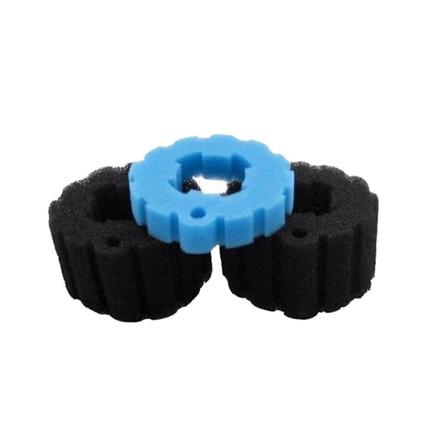 Biopress 4000 / Pondopress 5000 -suodatinvaahtomuovi, karkea ja hieno, lampikalalle (FMY) Black Blue