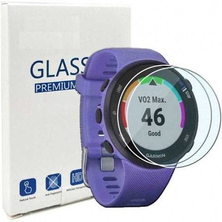 2-PACK Garmin Forerunner 45 & 45s karkaistu lasi 0,2 mm 9H 2,5D
