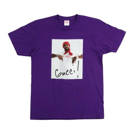 Supreme, T-Shirts Fioletowy, Mężczyzna, Rozmiar: L