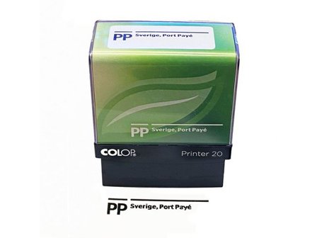 Colop Stämpel standardtext: Porto Betalt - Lyreco - Kontorsmaterial - Till skrivbordet - Stämplar