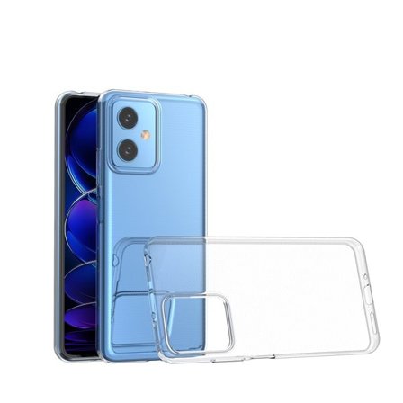 Ultraklart 0,5 mm etui Xiaomi Poco X5 5G / Redmi Note 12 5G Tyndt cover Transparent