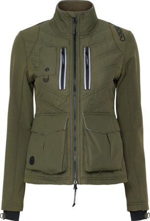 Catago Women's Trainer Short Jacket Women other lightly-lined jackets Green XL