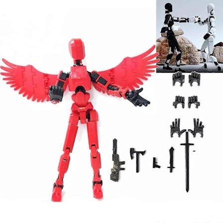 2024 Uusi T13 Action Figure -setti, Lucky 13 Action Figure, Dummy 13 Action Figure