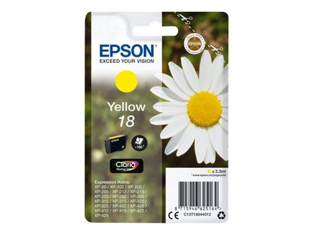 EPSON Bläckpatron C13T18044012 Gul - Lyreco - Toner och bläck - Bläckpatroner - Bläckpatroner Epson