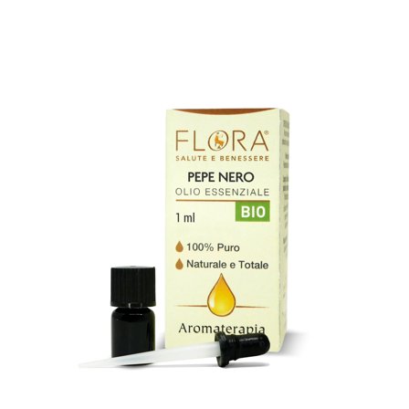 Flora Pepe nero olio essenziale 1 ml BIO-CODEX