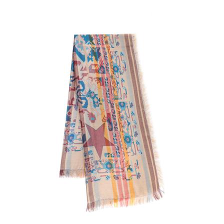 Etro, Scarf 1H5059005 Beige, unisex, Maat:ONE Size