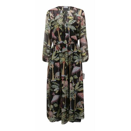 RED Valentino, Rvab 246Ew 0No Dress Zwart, Dames, Maat:S