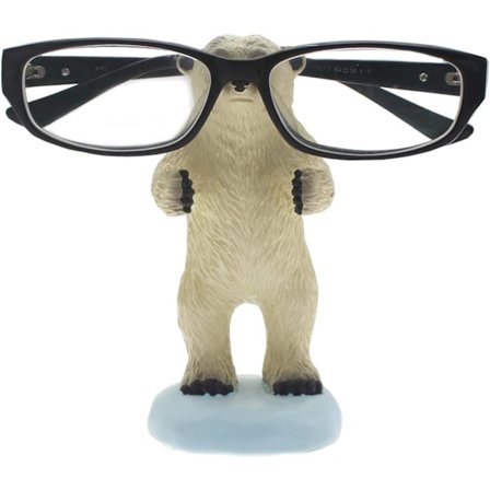 Isbjörn glasögonhållare, glasögonhållare, glasögonhållare, glasögonhållare, kontorsdekoration, present