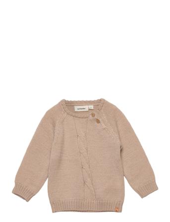 Nbmleroger Ls Knit Lil Beige Lil'Atelier