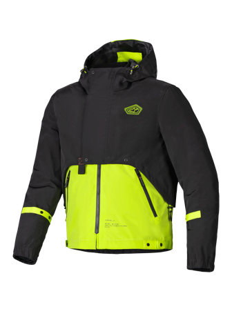 Kurtka Motocyklowa Alpinestars Mootant WP Parka Limonkowy Punch/Czarny M