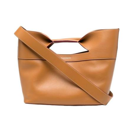 Alexander McQueen, Handbags Bruin, Dames, Maat:ONE Size,leather,print