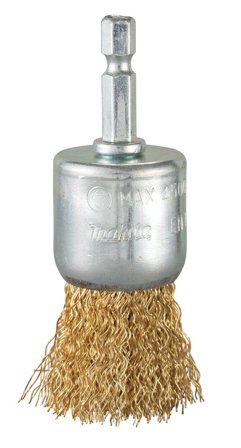 Makita D-73732 Stålbørste 1/4", 4.500 min−¹ 28 mm, Maskintilbehør & forbrugsvarer