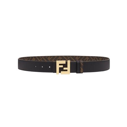 Fendi, Belts Czarny, Mężczyzna, Rozmiar: 100 CM