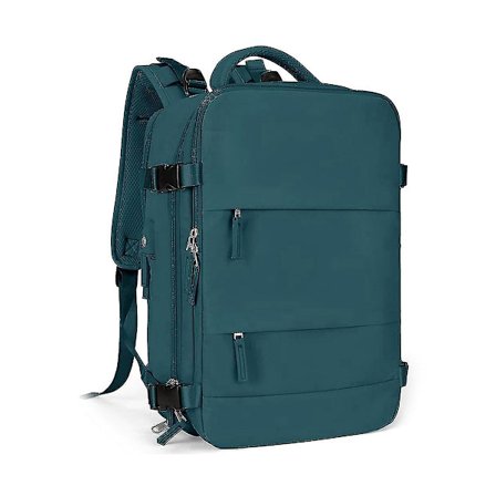 Rejsetaske til kvinder, vandtæt udendørs sportsrygsæk, casual dagtursrygsæk med USB-opladningsport til sko