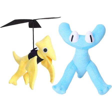 Keltaiset Ystävät ja Syaani Ystävät, Rainbow Plush Friends -luku 2 Syaanista