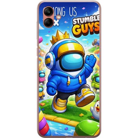 Kompatibelt Mobilskal till Samsung Galaxy A04 Crowned Space Runner