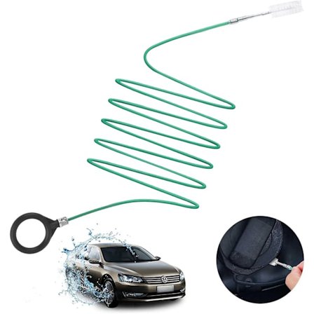 Auto Soltag Afvandingsrenser, 3/ 5/ 10m Fleksibel Afvandingsbørste Lange Rørrensere Til Bil, Rørrenser Afvandingsrenser