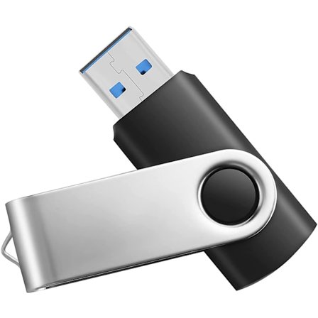 4-pak USB 3.0 Hukommelse Metal Sticks Drejelig Flash Drive