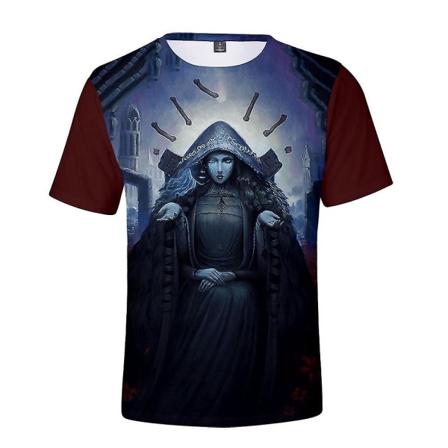 Elden Ring Game T-shirt Mænd Kvinder 3d Printet Kortærmet Top B L