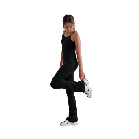 aim'n Black Young Sense Flare Tights Underdelar Dam Svart 110/116