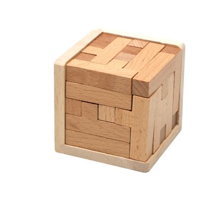 3D-puslespill - Refleksjonsspill - Gåtespill - Tålmodighetsspill - Logikkspill i en treramme