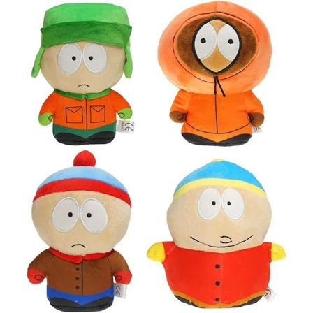 South North Park plysj, 8 tommer Kyle, Cartman, Kenny And Butter Dolls, myk og bedårende, myk bomullsutstoppet plysj dukkeleke for anime 