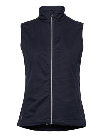 Lds Lytham Softshell Vest Blue Abacus