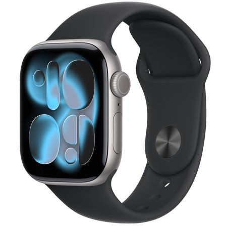 Apple Watch 11 42mm GPS+5G S/M Alu Sport space grau/schwarz
