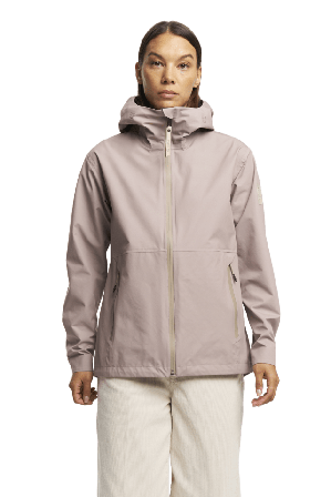 Tenson Misty Shell Jacket Women Träningsjackor Dam Beige XXL
